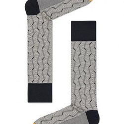 Calcetines en color negro y gris de hombre para la Nueva Colección de Happy Socks 2018