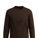 Camiseta marrón de la Nueva Colección Cápsula Maserati de Ermenegildo Zegna 2018