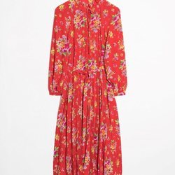 Vestido rojo de estampado floral de la Nueva Colección Primavera/Verano 2018 de & Other Stories