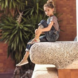 Zapatillas en beige de niña de la  nueva colección primavera/verano 2018 de Gioseppo