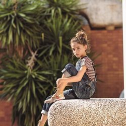 Zapatillas en beige de niña de la  nueva colección primavera/verano 2018 de Gioseppo