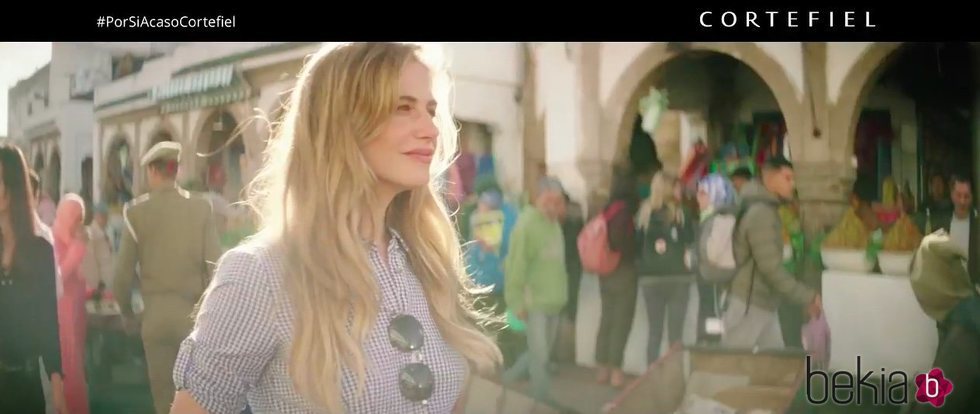 Martina Klein en el film 'Por si acaso' de la nueva campaña de Cortefiel 2018