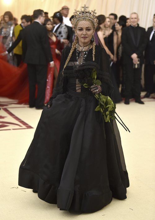 Madonna de Jean Paul Gaultier en la Gala Met 2018