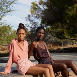 Conjunto de blusa y short de la nueva colección Beachwear 2018 de Oysho