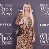 Topacio Fresh con un print de leopardo en los Premios Vogue Who's on Next