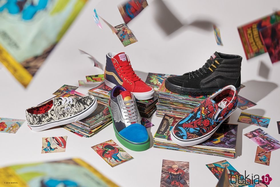 Zapatillas y botas de la nueva colección 'Vans X Marvel' de Vans