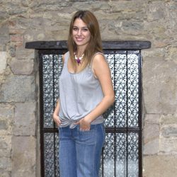 Blanca Suárez con jeans y camiseta anchos