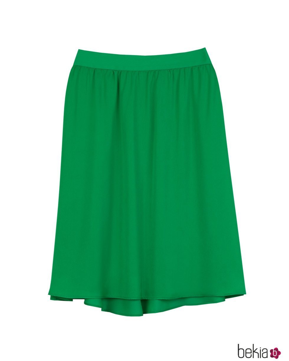 Falda verde de la colección 'Arty Mix' de Trucco