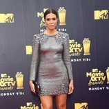 Mandy Moore con un vestido corto en los Premios MTV Movie 2018