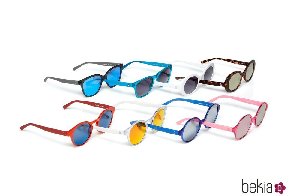 Variedad de estilos y colores, así es la colección de gafas de sol verano 2018 de Benetton