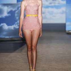 Bañador de inspiración vintage de TCN primavera/verano 2019 en la 080 Barcelona Fashion Week