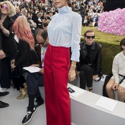 Victoria Beckham en el desfile de Dior en la París Fashion Week 2018