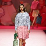 Conjunto floral de Ágatha Ruiz de la Prada en Madrid Fashion Week primavera/verano 2019