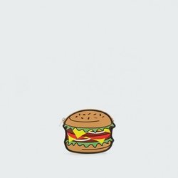 Monedero con forma de hamburguesa de la nueva colección de accesorios de Pull and Bear 2018