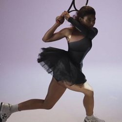 Vestido negro de tenis de la nueva colección de Virgil Abloh, Nike con Serena Williams 2018