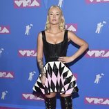 Iggy Azalea con un vestido asimétrico en los premios MTV Video Music 2018