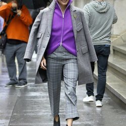 Olivia Palermo luce estampado en Nueva York