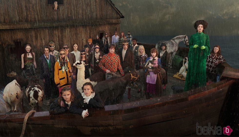 El Arca de Noé es el escenario de la campaña de Gucci para su colección crucero 2019