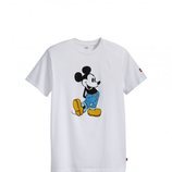 Camiseta blanca de la nueva colección Levi's x Mickey Mouse