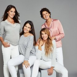Cuatro de las modelos posando para la campaña #MUYNOSOTRAS de Women'secre