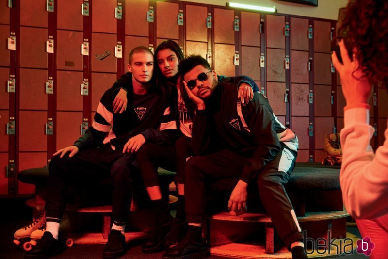 Sesión de fotos de la nueva campaña de Puma Terrains con The Weeknd 2018