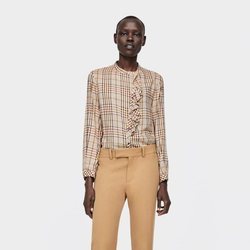 Modelo camisa de cuadros nueva colección Zara 2018