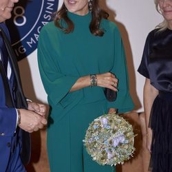 La Princesa Mary de Dinamarca presidiendo un evento de moda en Copenhage