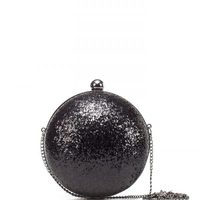 Bolso glitter negro de Zara