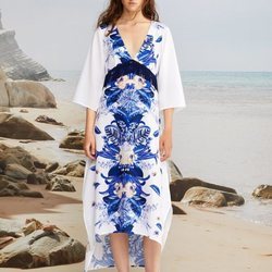 Vestido blanco de la colección 'Beachwear' de Liu Jo