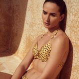 Bikini de leopardo de la colección de baño 2019 de Lefties
