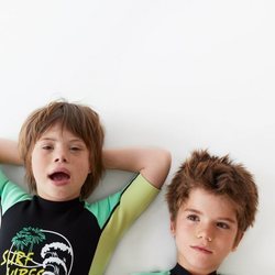 Los hijos de Samantha Vallejo-Nágera, imagen de la colección verano 2019 de Zara Kids