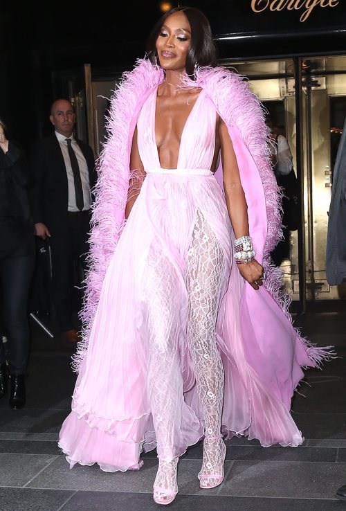 Naomi Campbell en la Gala MET 2019 con un vestido de Valentino