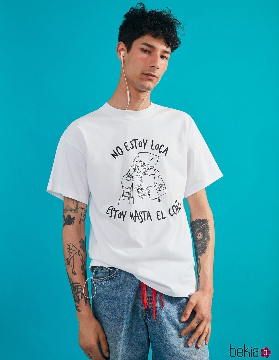 Camiseta 'No estoy loca, estoy hasta el coño' de ASIF Clothing