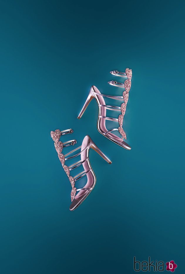 Sandalias de tiras con brillos de Giambattista Valli x H&M