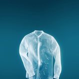 Camisa de organdí de manga larga de Giambattista Valli x H&M