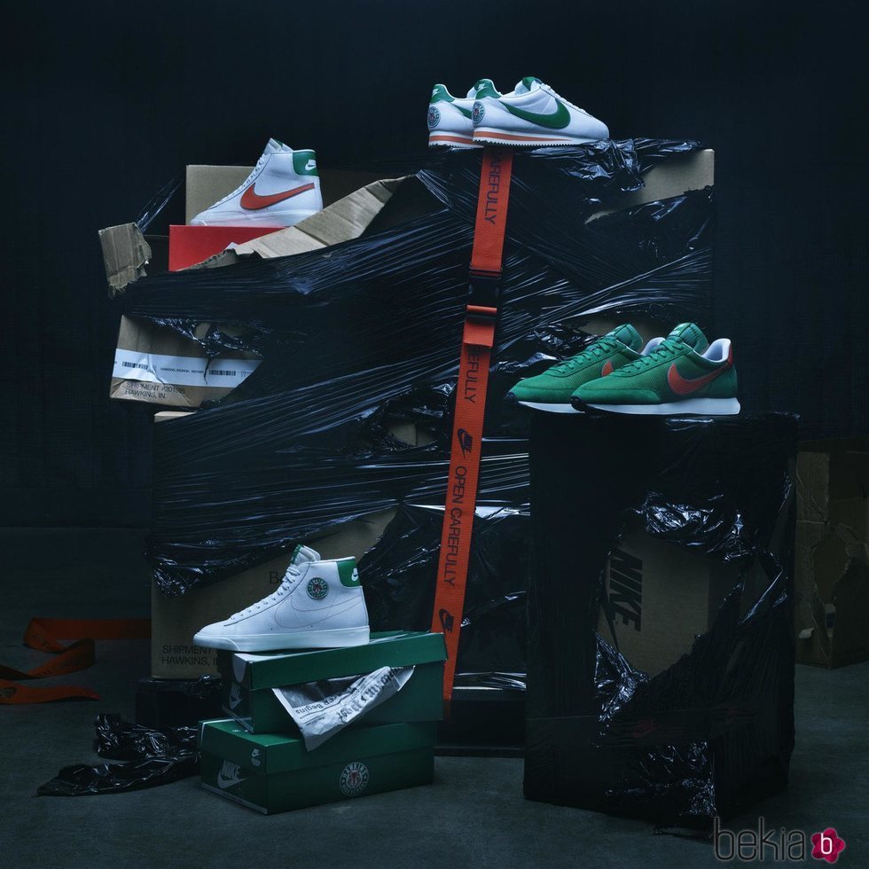Primera línea de la nueva colección cápsula de Nike x Stranger Things