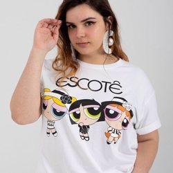 Camiseta 'Coco White T-shirt' de la nueva línea 'curvy' de María Escoté