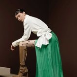 Falda plisada de la colección otoño/invierno 2019/2020 de Fendi