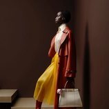 Falda amarilla de la colección otoño/invierno 2019/2020 de Fendi