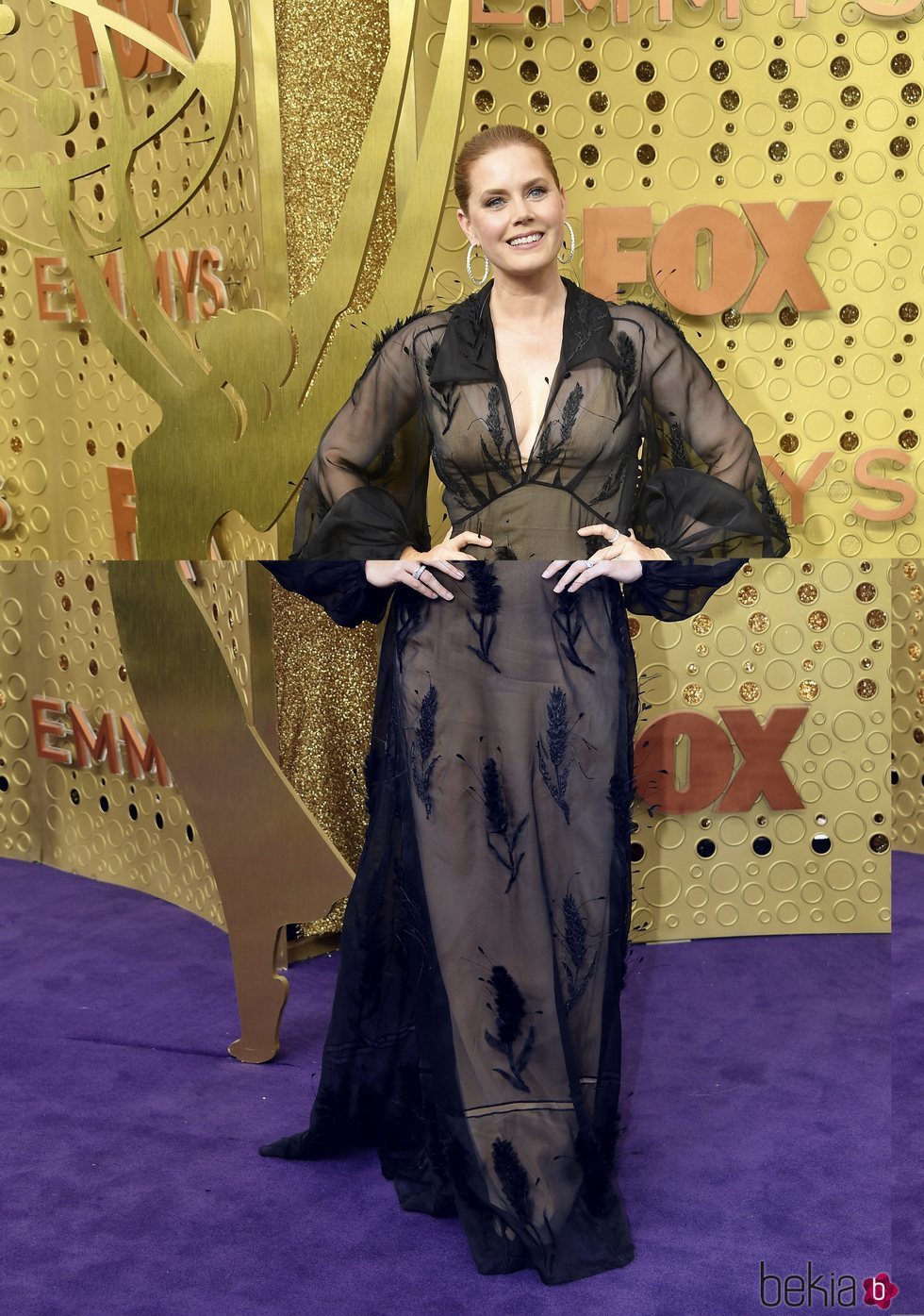 Amy Adams vestida de Fendi en los premios Emmy 2019