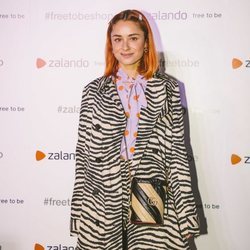Miranda Makaroff en la inauguración de la pop-up store de Zalando