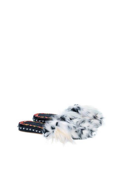 Loafers de pelo de la colección de H&M y Giambattista Valli