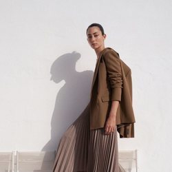 Falda plisada de la colección otoño 2019 de Zara