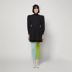 Prairie Dress negro de Marc Jacobs para la colección otoño 2019