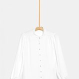 Blusa blanca de la colección de Rocío Osorno y TEX de otoño/invierno 2019