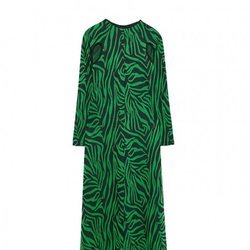 Vestido verde largo de la colección Sfera otoño/invierno 2019-2020 Especial Navidad