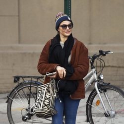 Rachel Weisz con look otoñal en Nueva York
