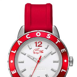Reloj Lacoste modelo Rio en color rojo