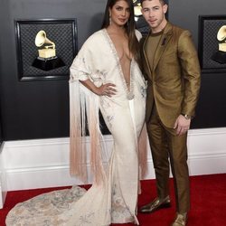 Priyanka Chopra con un vestido de Ralph & Russo en los Grammy 2020