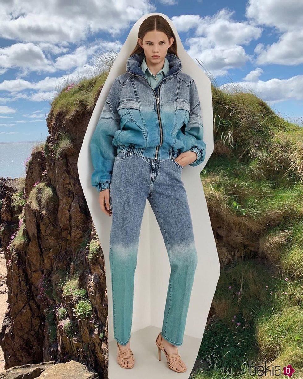 Vaqueros de algodón orgánico de la colección primavera 2020 de Stella McCartney